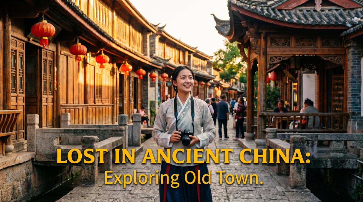 群p旅行VLOG视频《古镇探秘》